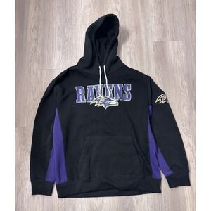 NFL Baltimore Ravens Hoodie Mens Sz XL used. See pictures